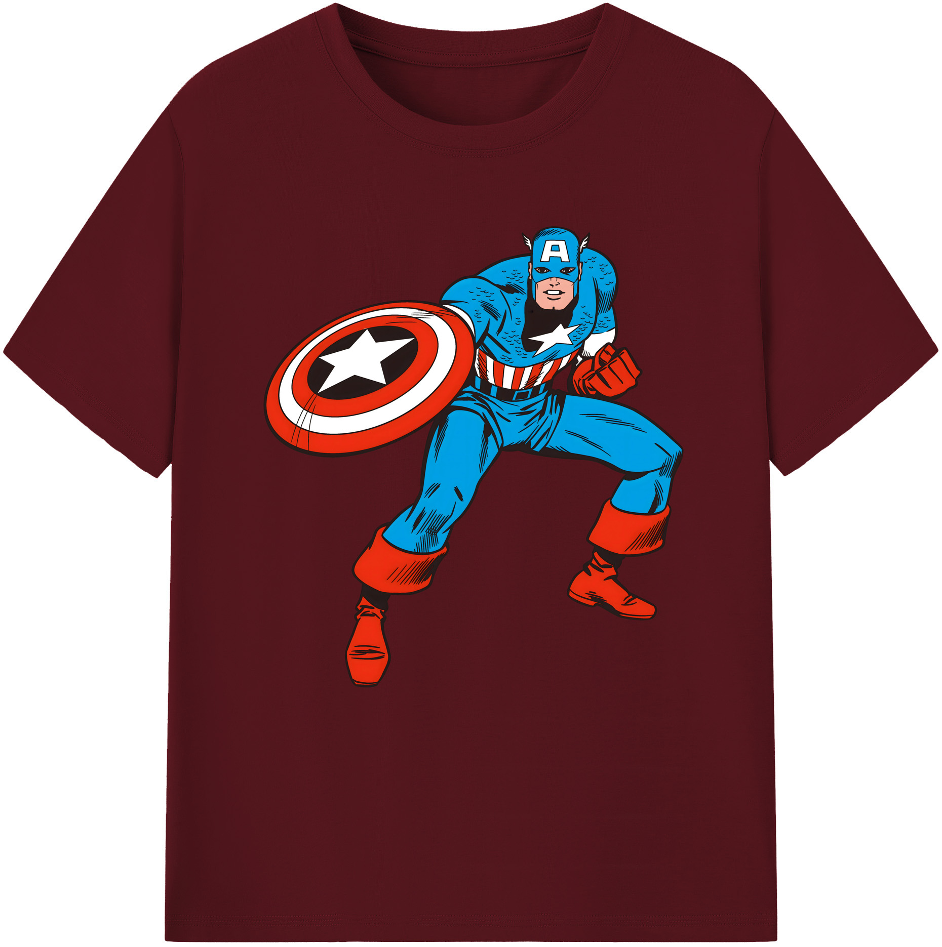 （画像用） アベンジャーズ The Avengers 綿100％半袖Tシャツ（フロントプリント）